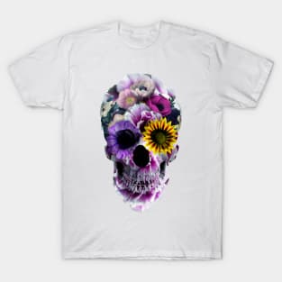 Floral Skull T-Shirt